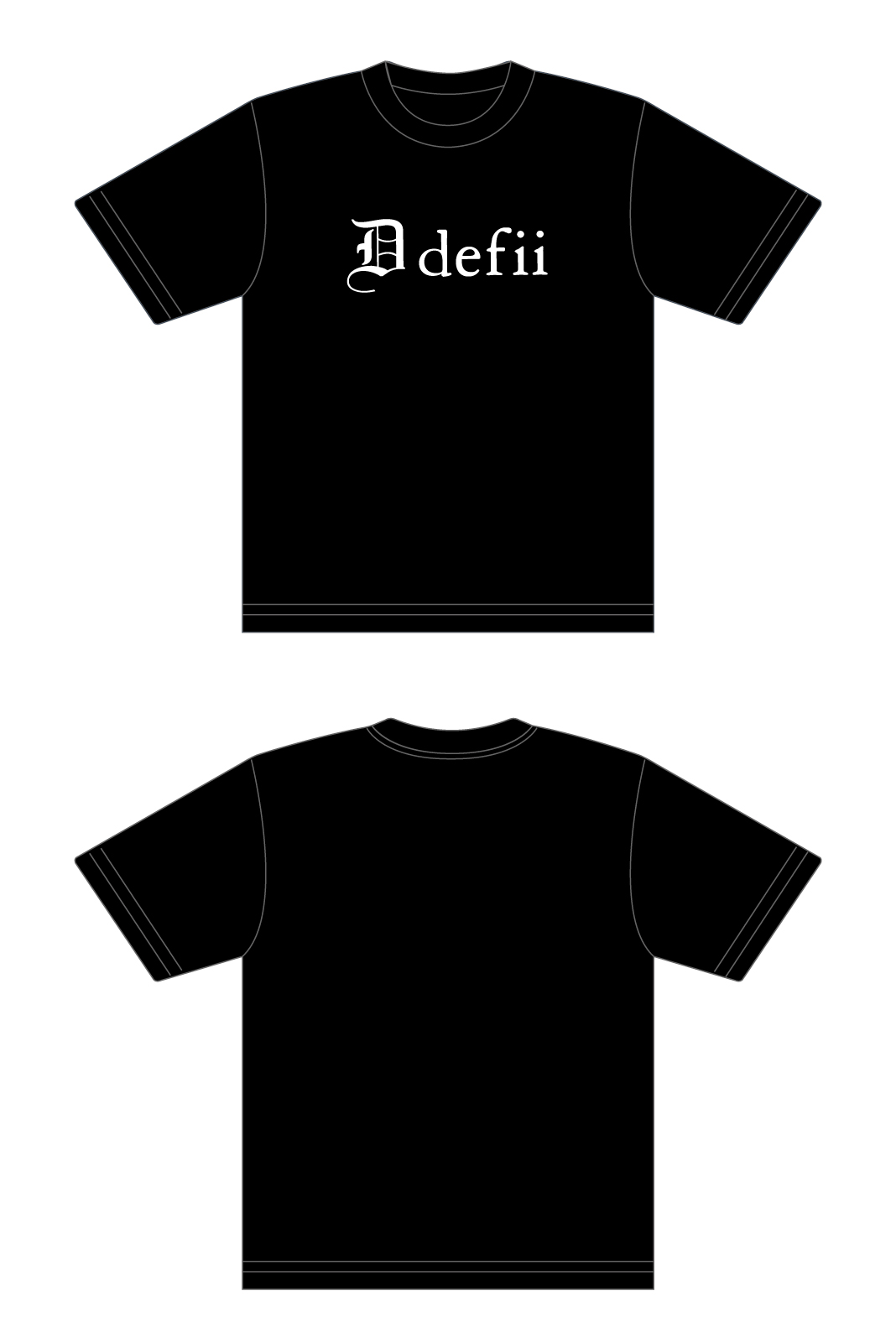 defii 昇華プリントTシャツ