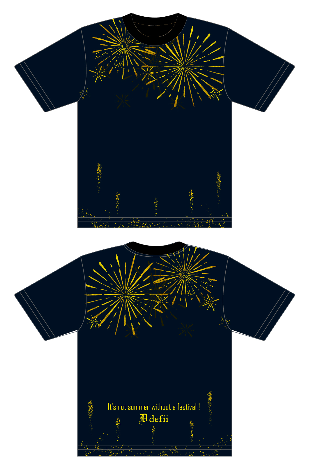 defii 昇華プリントTシャツ