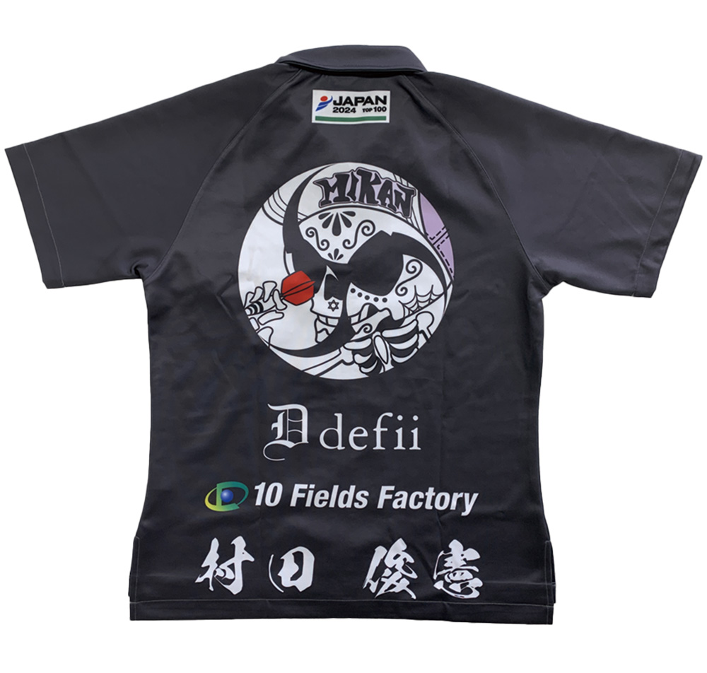 村田敏規 ユニフォーム裏