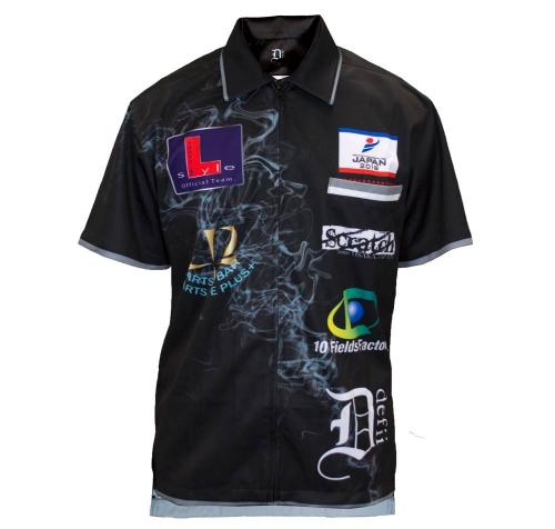 昇華プリント オリジナルデザイン スモーク 前面