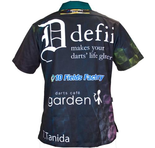 昇華プリント オリジナルデザイン ブラック 背面