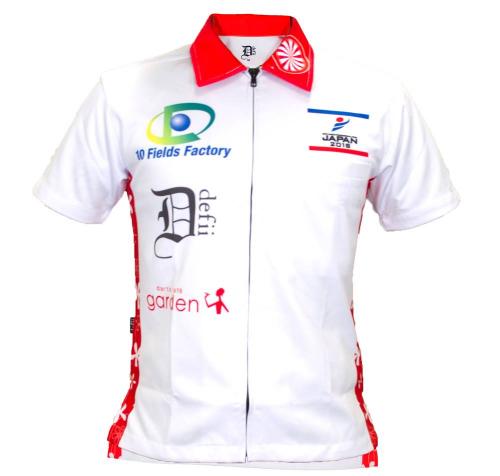 昇華プリント オリジナルデザイン1 ホワイト 前面